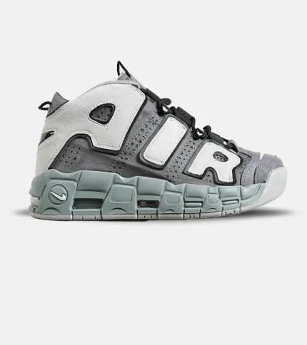 کفش کتانی مردانه و زنانه طوسی سفید NIKE Air More Uptempo '96 مدل 7151