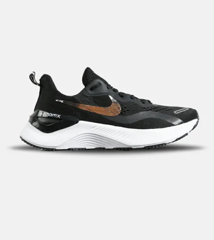 کفش کتانی مردانه و زنانه مشکی طلایی NIKE zoom X مدل 7158