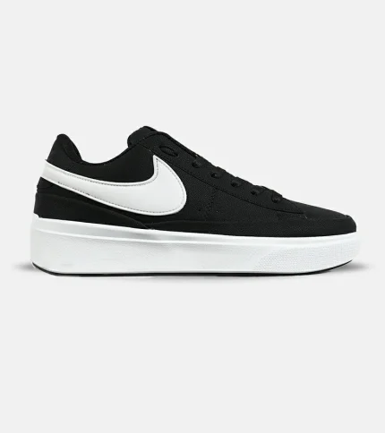 کفش نایک مردانه و زنانه مشکی سفید Nike Blazer Phantom Low مدل 7278