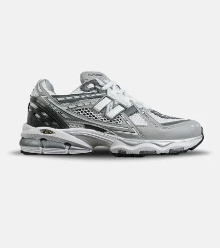 کفش کتانی طوسی سفید New Balance 1906R مدل 7361