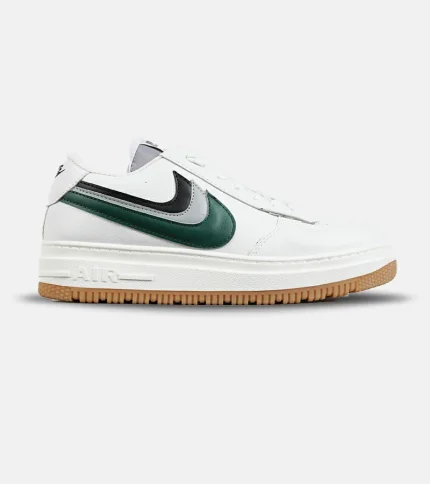 کفش مردانه و زنانه سفید سبز مشکی NIKE AirForce 3Pips مدل 7424